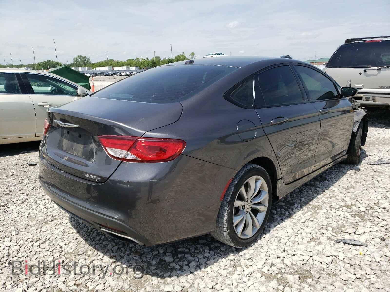 2015 CHRYSLER 200 - VIN: 1C3CCCBB1FN696193 - Фото 4