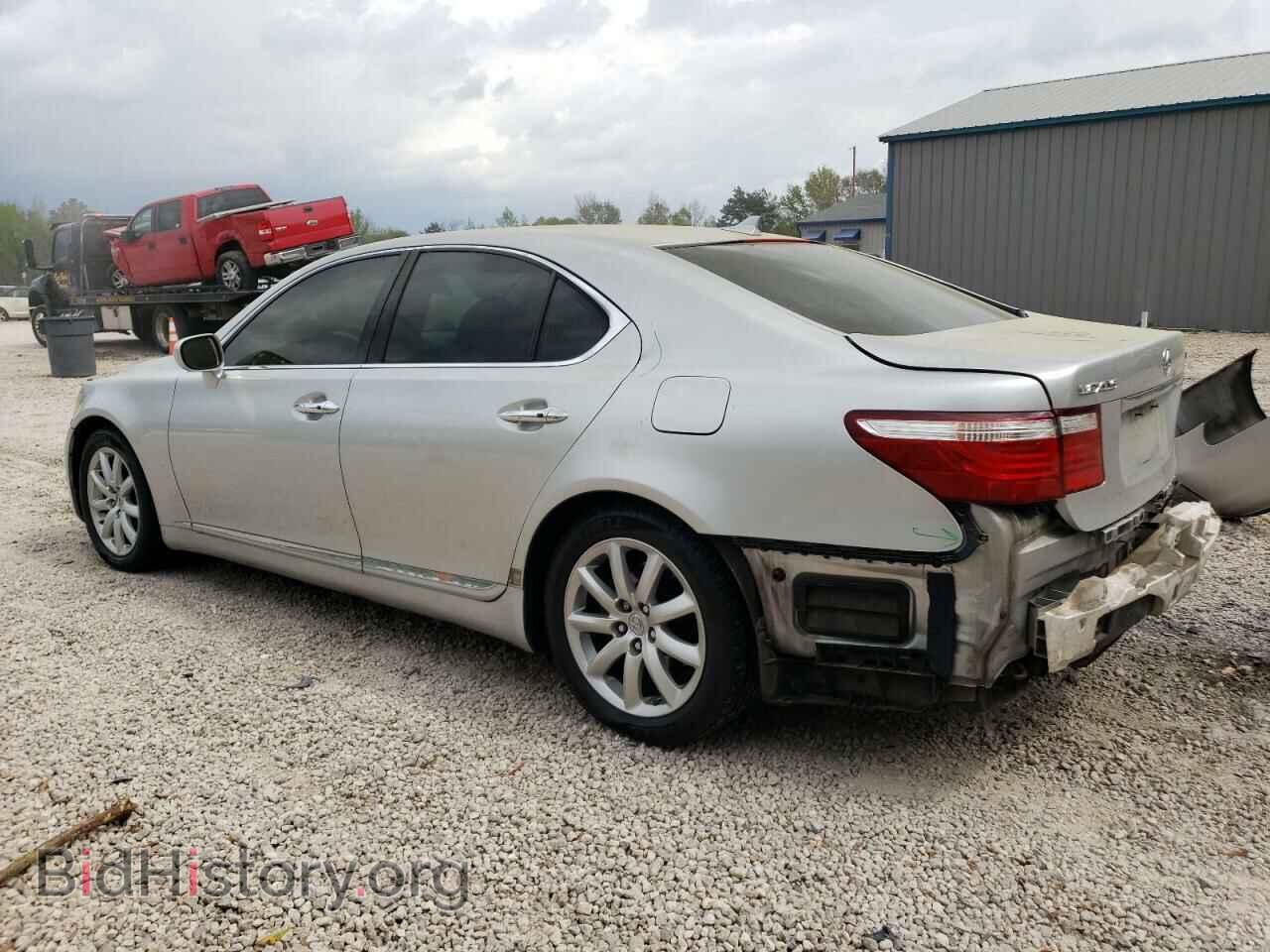 2007 LEXUS LS460 - VIN: JTHBL46F875041992 - Фото 2
