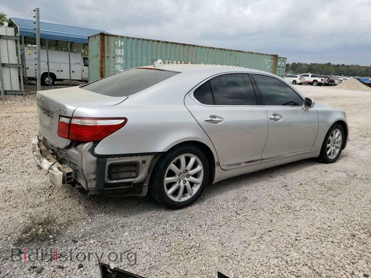 2007 LEXUS LS460 - VIN: JTHBL46F875041992 - Фото 3