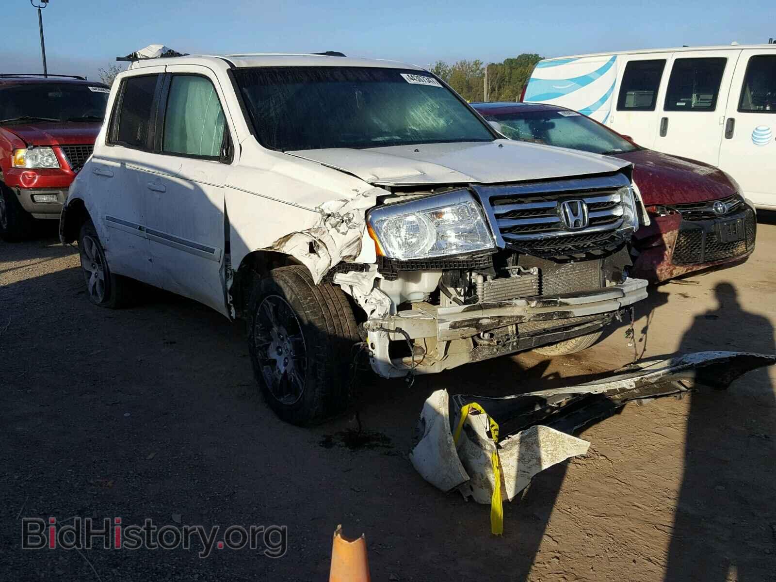 Photo 5FNYF4H9XDB054358 - HONDA PILOT 2013