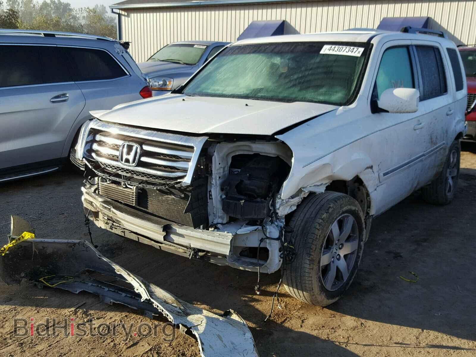 2013 HONDA PILOT - VIN: 5FNYF4H9XDB054358 - Фото 2