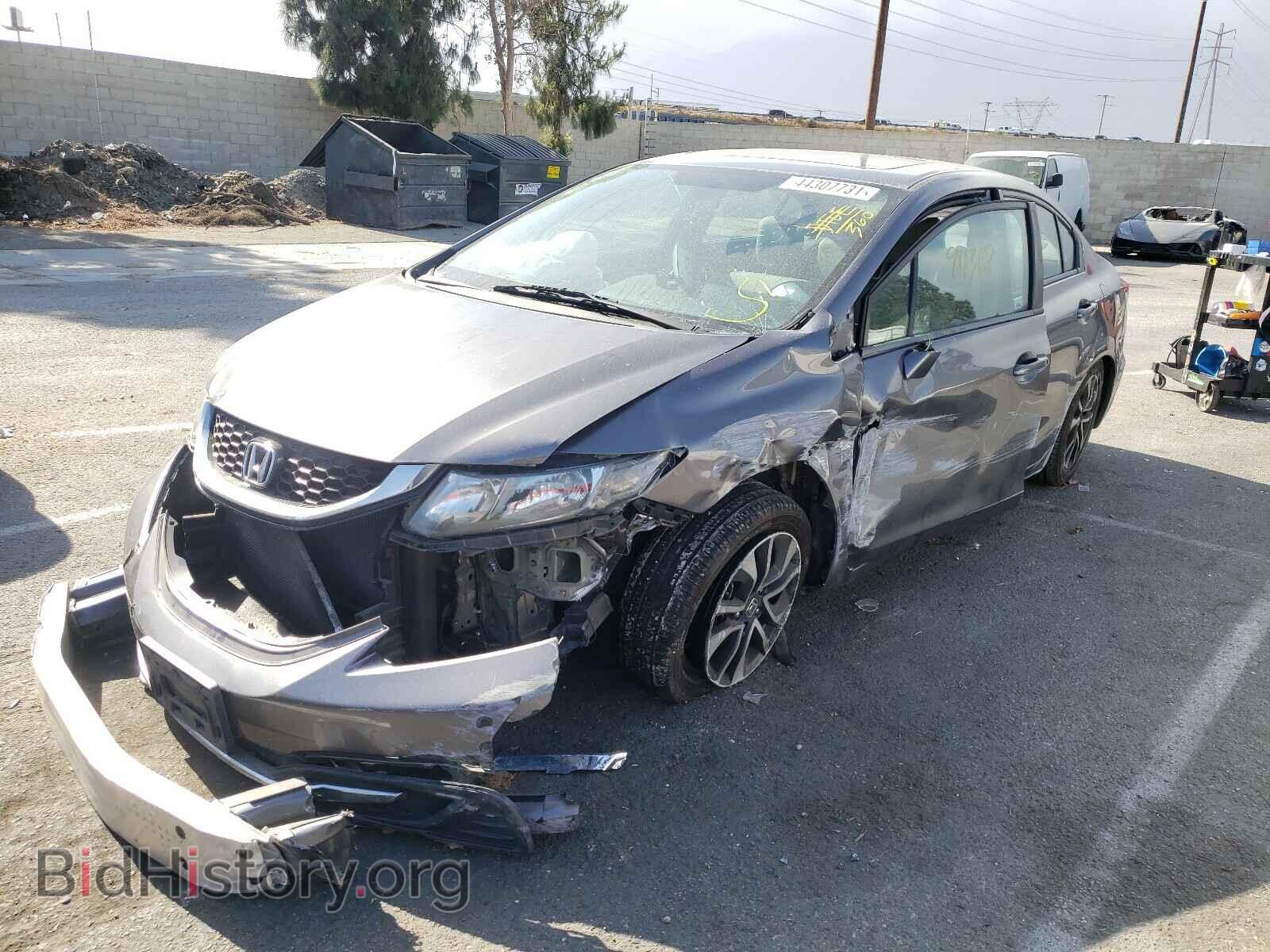 2015 HONDA CIVIC - VIN: 19XFB2F82FE207826 - Фото 2