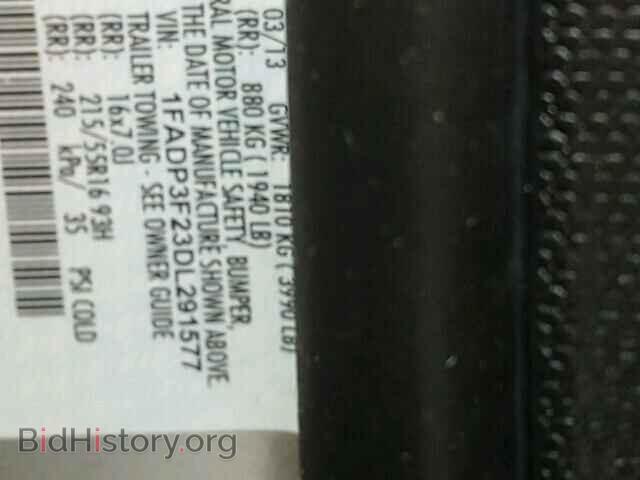 2013 FORD FOCUS - VIN: 1FADP3F23DL291577 - Photo 10
