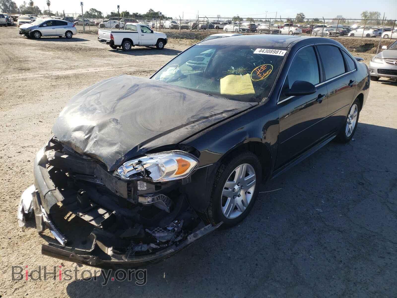 2012 CHEVROLET IMPALA - VIN: 2G1WB5E35C1242563 - Фото 2