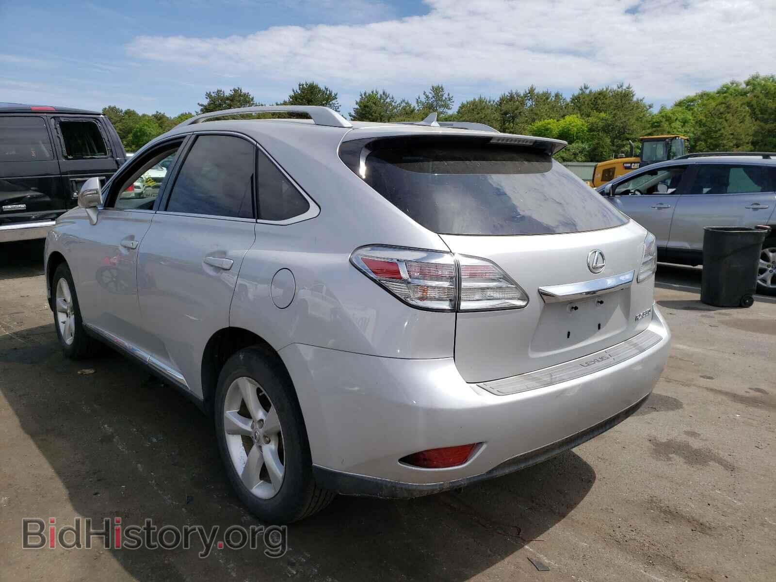 2011 LEXUS RX350 - VIN: 2T2BK1BAXBC098974 - Фото 3