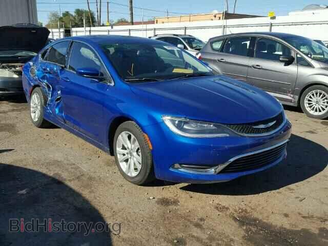 Фотография 1C3CCCAB5GN108198 - CHRYSLER 200 2016