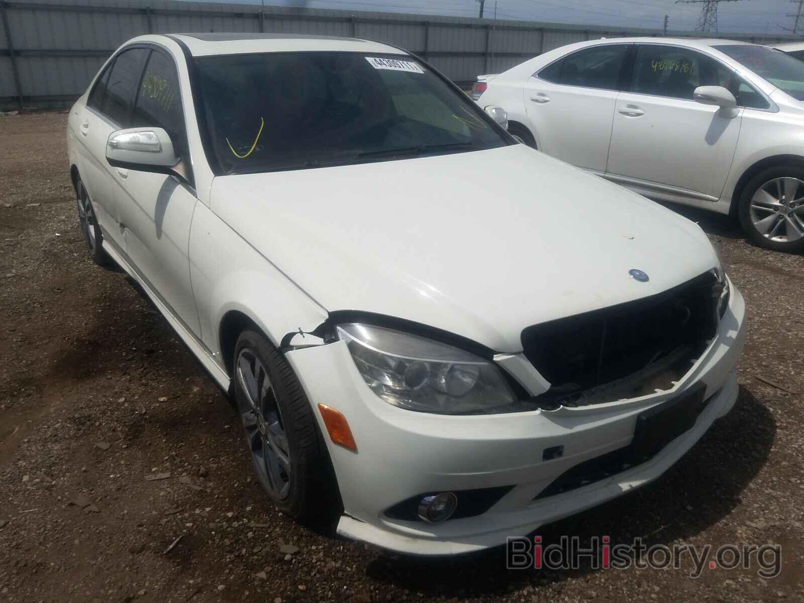 Photo WDDGF54X59R069685 - MERCEDES-BENZ C CLASS 2009