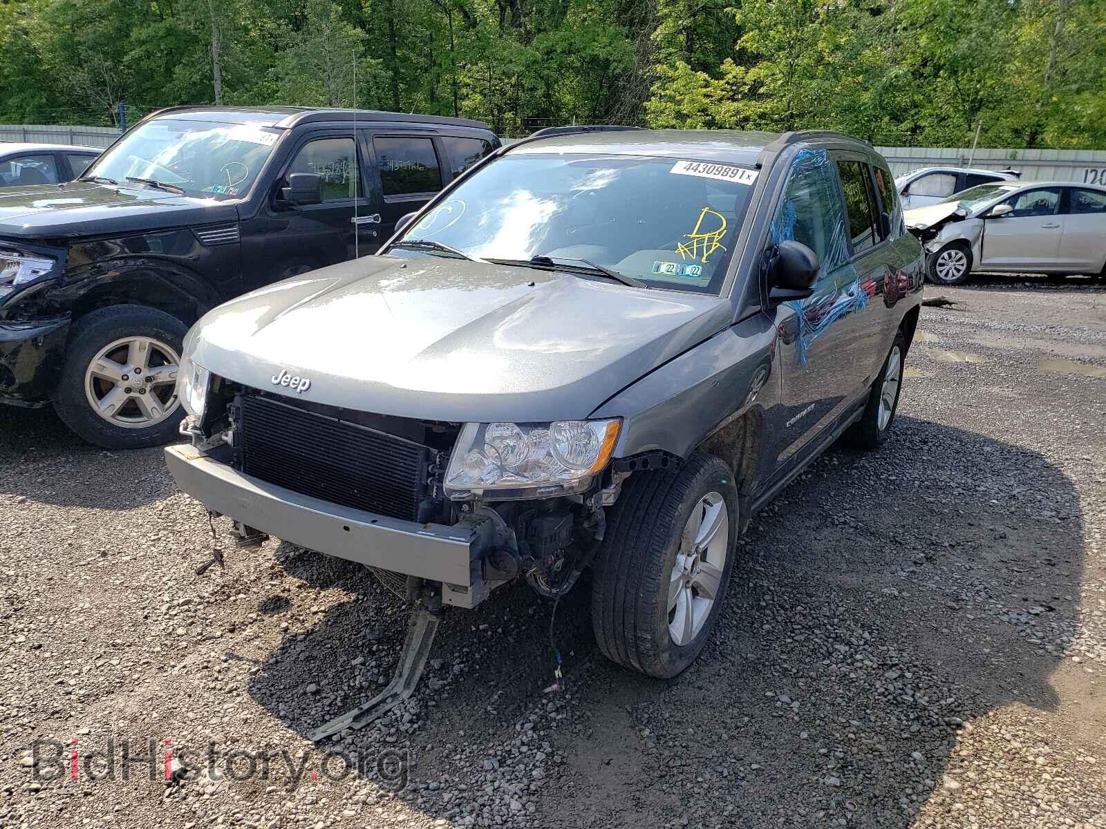 2013 JEEP COMPASS - VIN: 1C4NJDEB1DD280434 - Фото 2
