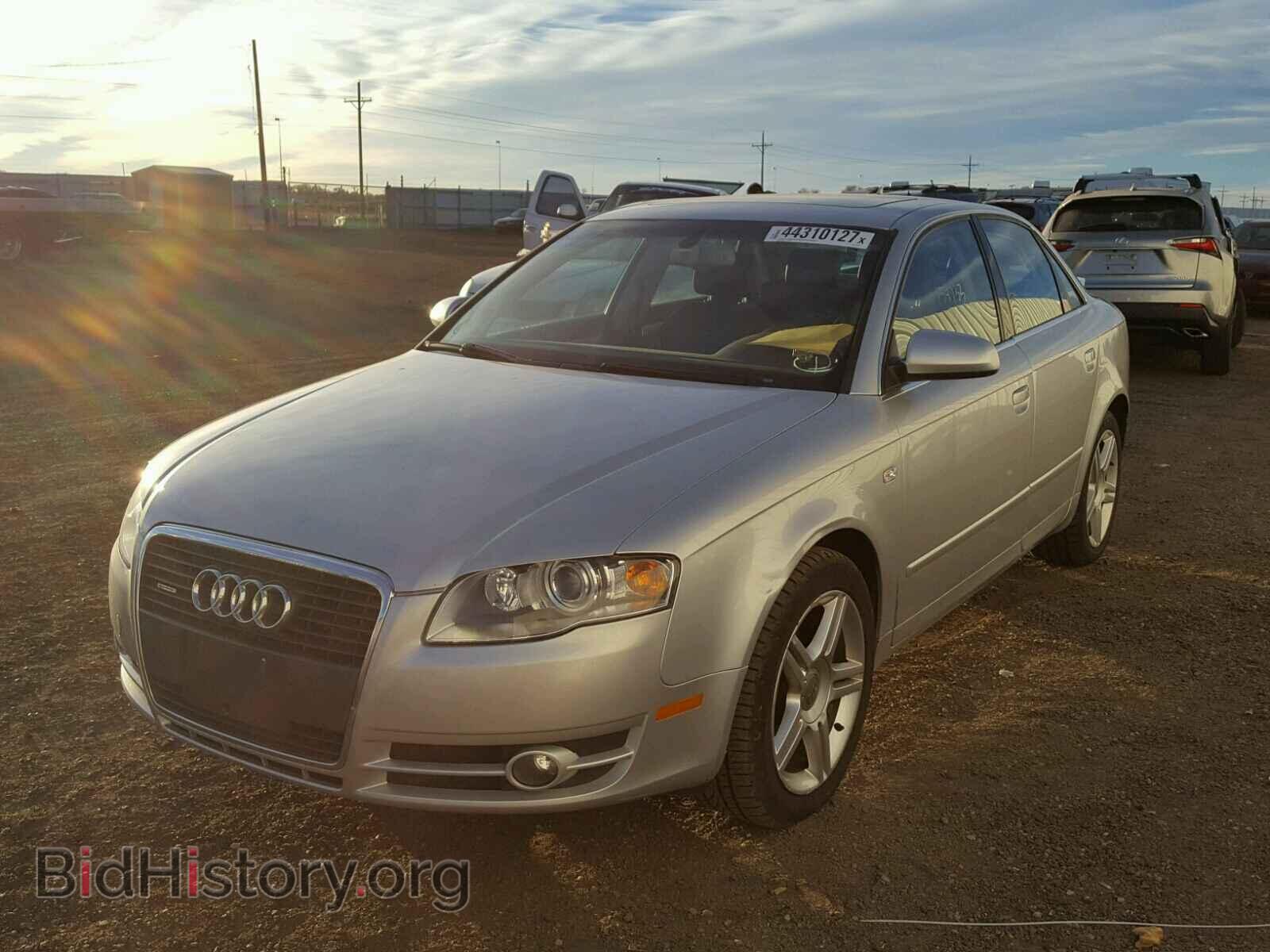 2007 AUDI A4 - VIN: WAUDF78E27A155675 - Фото 2