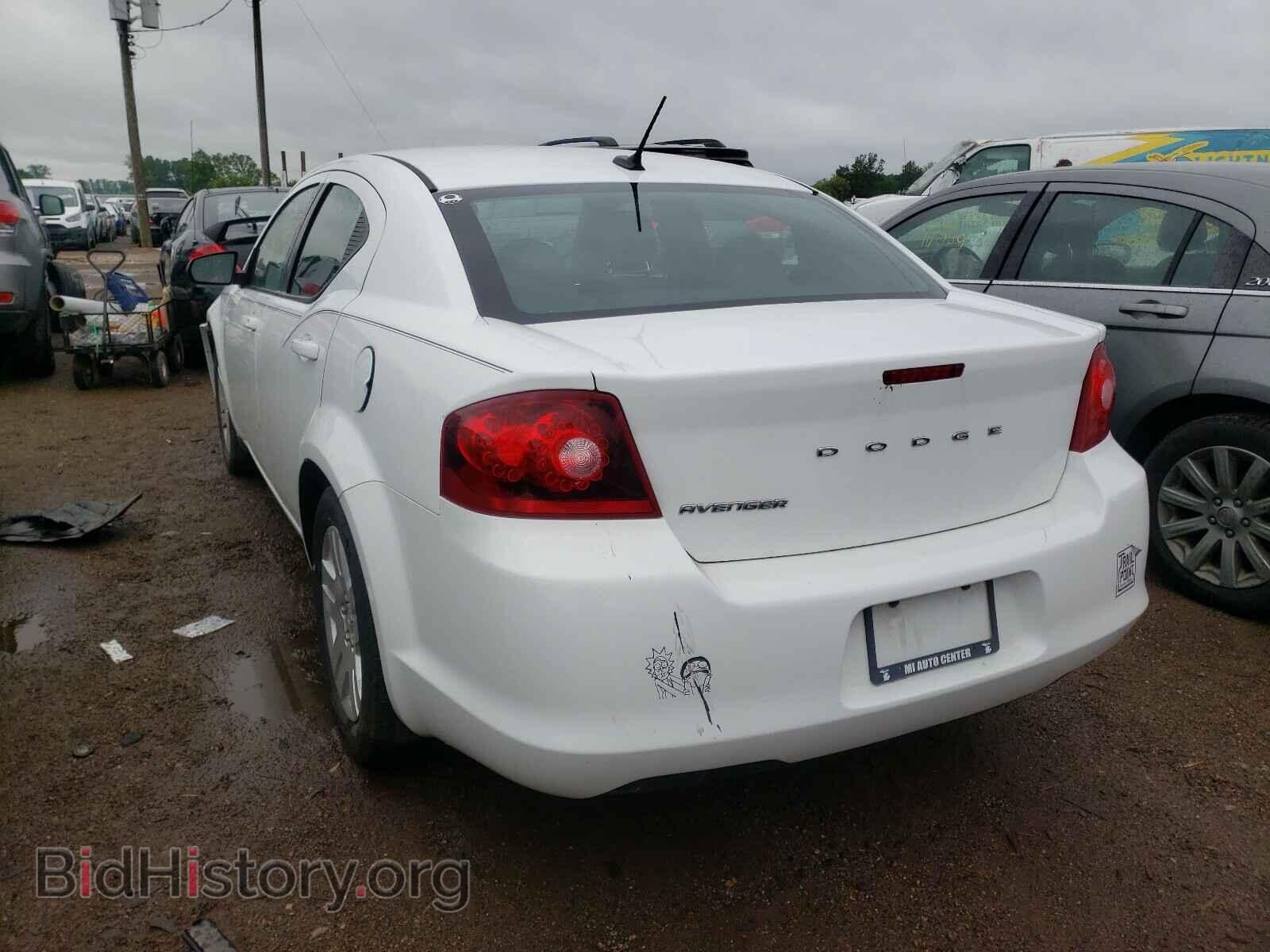 2011 DODGE AVENGER - VIN: 1B3BD4FB3BN609121 - Фото 3