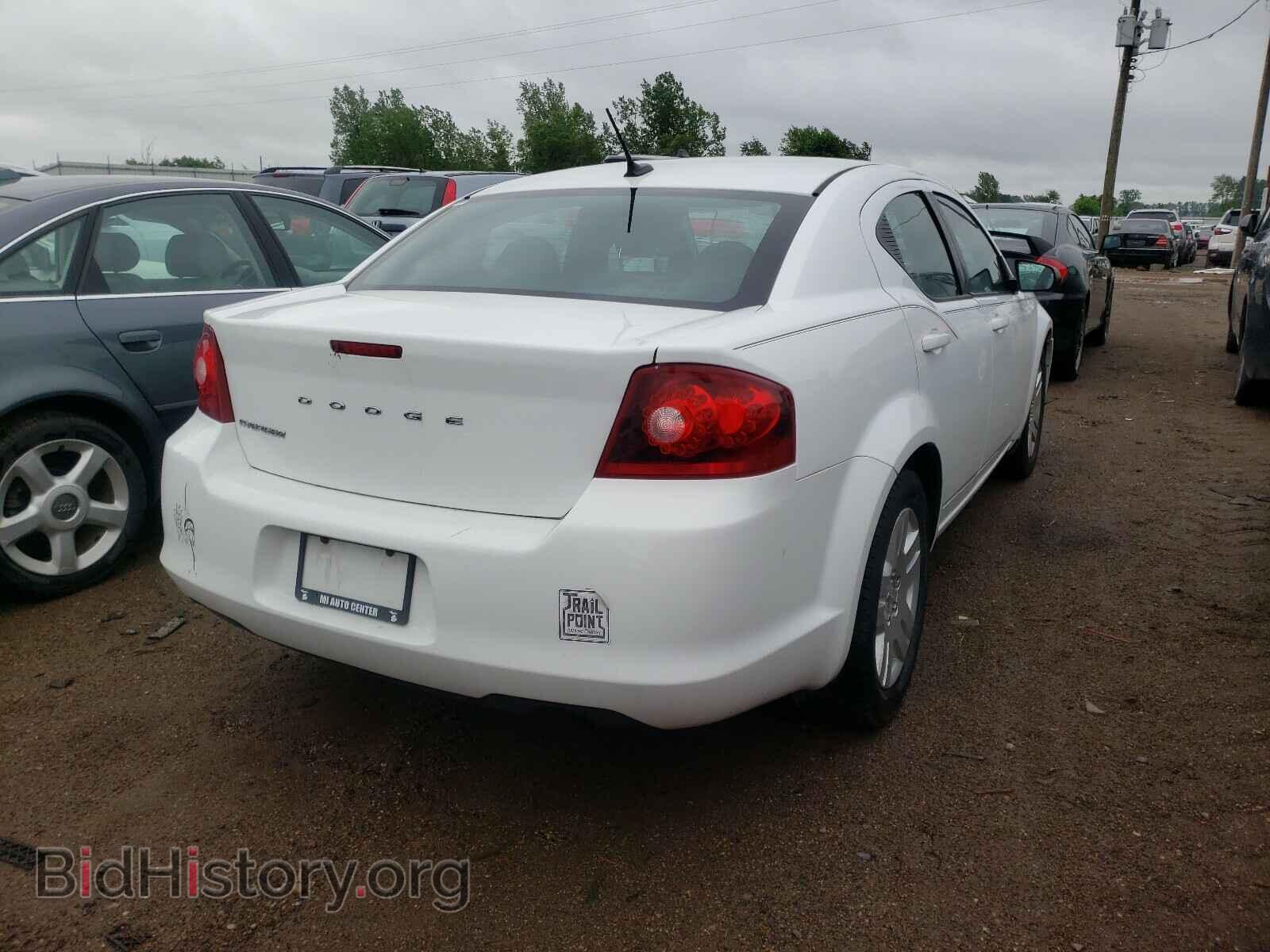 2011 DODGE AVENGER - VIN: 1B3BD4FB3BN609121 - Фото 4