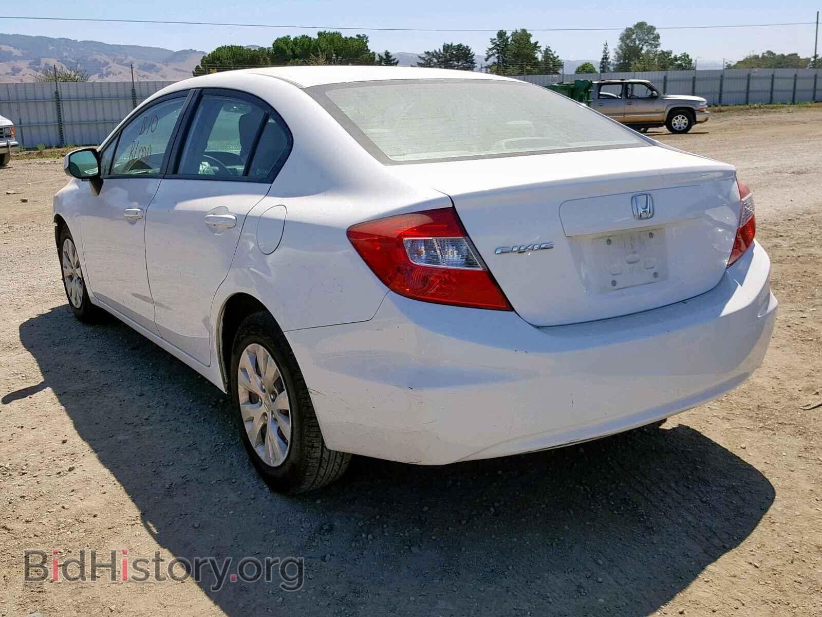 2012 HONDA CIVIC LX - VIN: 19XFB2F59CE389929 - Фото 3