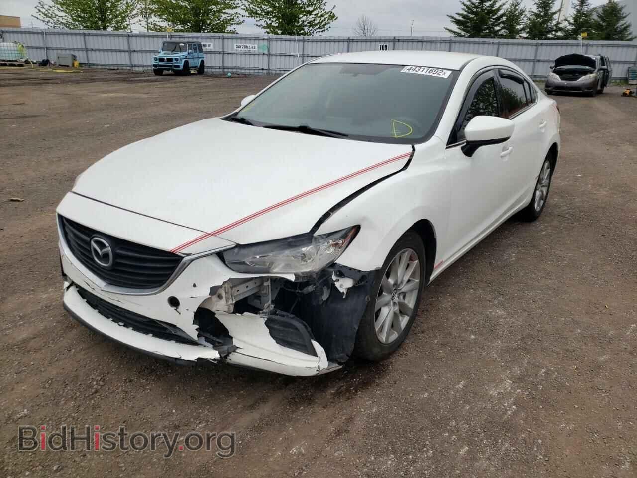 2017 MAZDA 6 - VIN: JM1GL1U54H1134307 - Фото 2