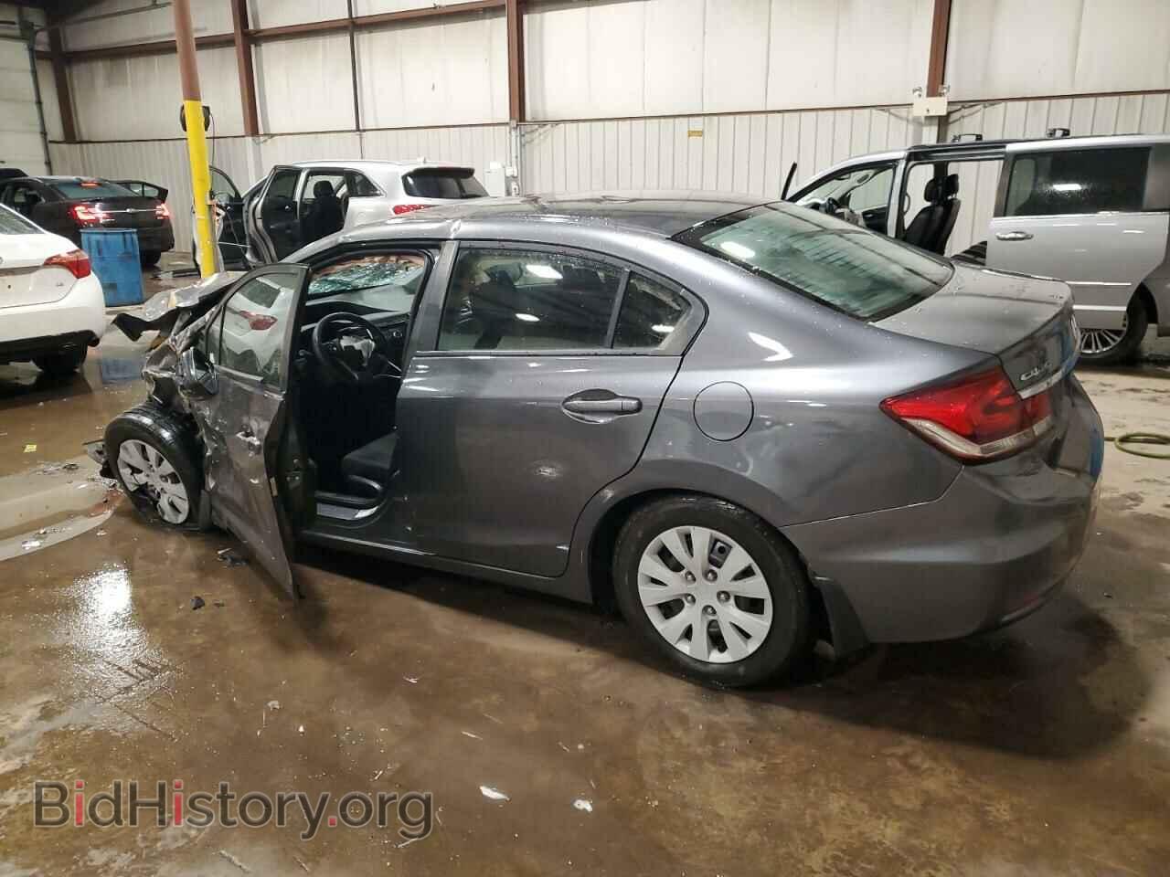 2013 HONDA CIVIC - VIN: 2HGFB2F55DH574695 - Фото 2