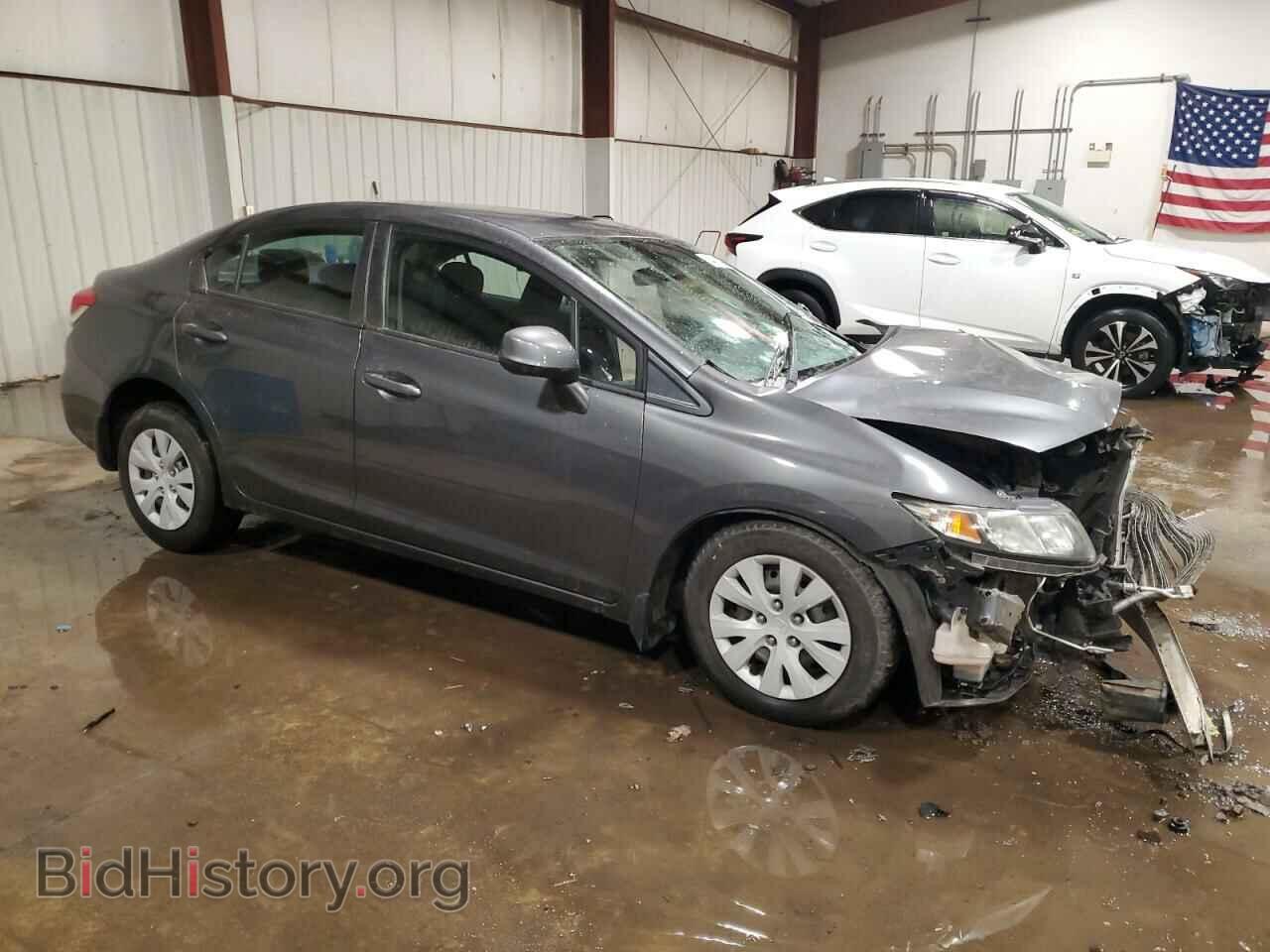 2013 HONDA CIVIC - VIN: 2HGFB2F55DH574695 - Фото 4
