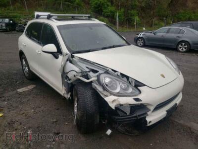 2012 Porsche CAYENNE CAYENNE S, white — VIN WP1AB2A24CLA40836, Copart