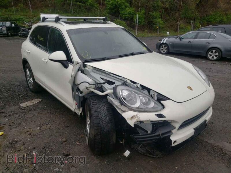 2012 Porsche CAYENNE Cayenne S (VIN WP1AB2A24CLA40836) — photo 1 of 10, Copart, damage: front end