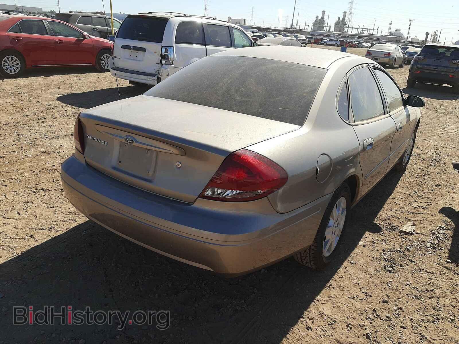 2007 FORD TAURUS - VIN: 1FAFP53U07A168040 - Фото 4