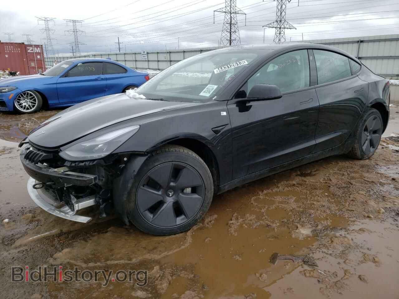 Photo 5YJ3E1EA6NF371162 - TESLA MODEL 3 2022