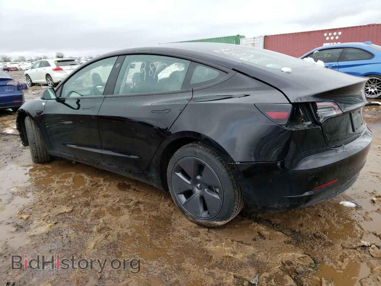 2022 TESLA MODEL 3 - VIN: 5YJ3E1EA6NF371162 - Фото 2