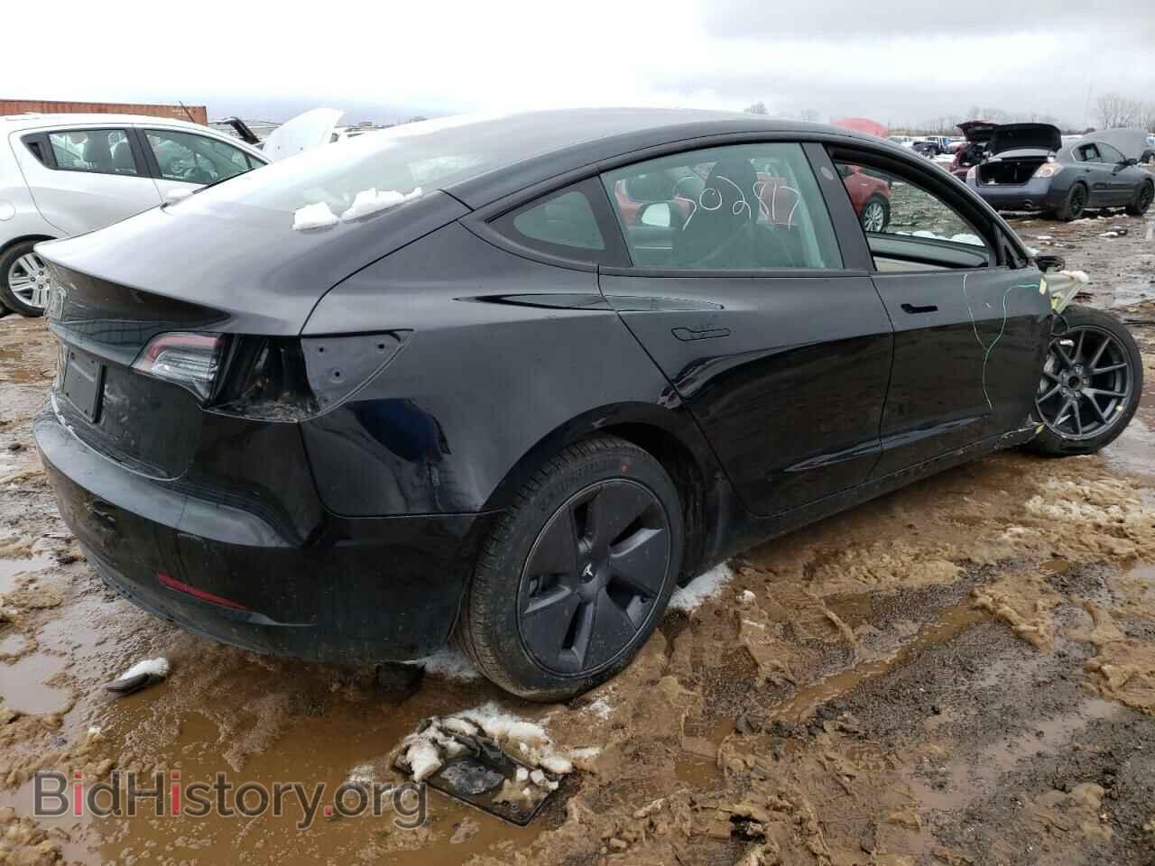 2022 TESLA MODEL 3 - VIN: 5YJ3E1EA6NF371162 - Фото 3