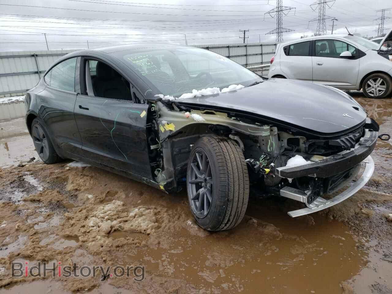 2022 TESLA MODEL 3 - VIN: 5YJ3E1EA6NF371162 - Фото 4