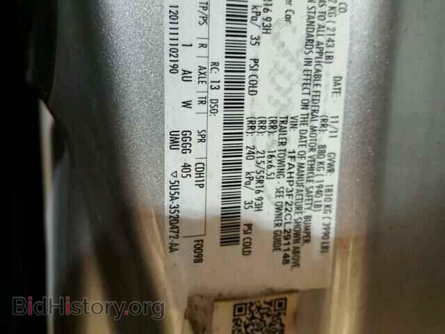 2012 FORD FOCUS - VIN: 1FAHP3F22CL291148 - Photo 10