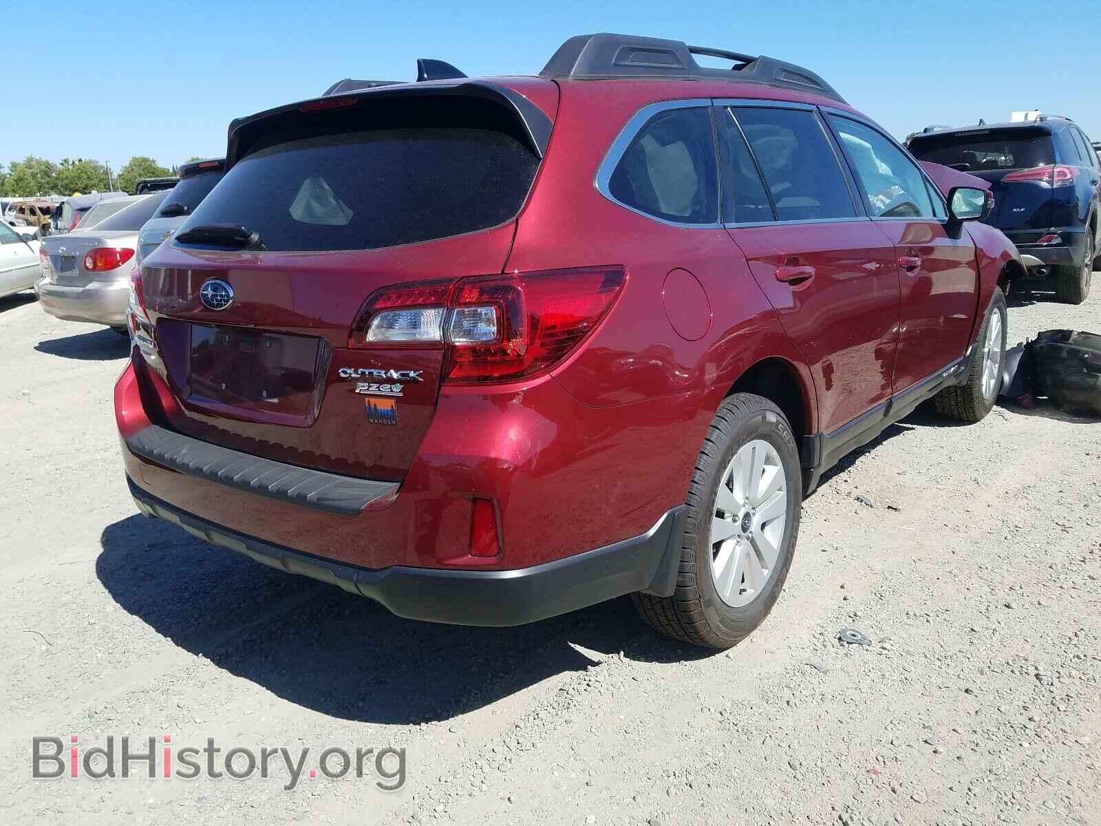 2016 SUBARU OUTBACK - VIN: 4S4BSAFC5G3233726 - Фото 4