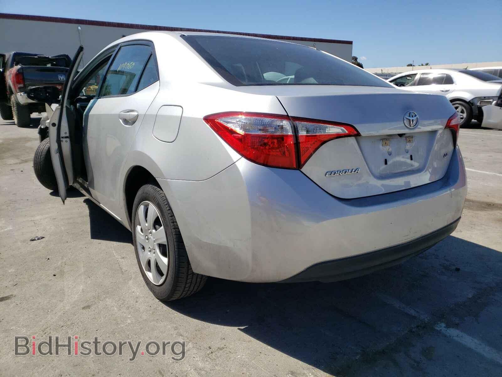2014 TOYOTA COROLLA - VIN: 5YFBURHEXEP169277 - Фото 3
