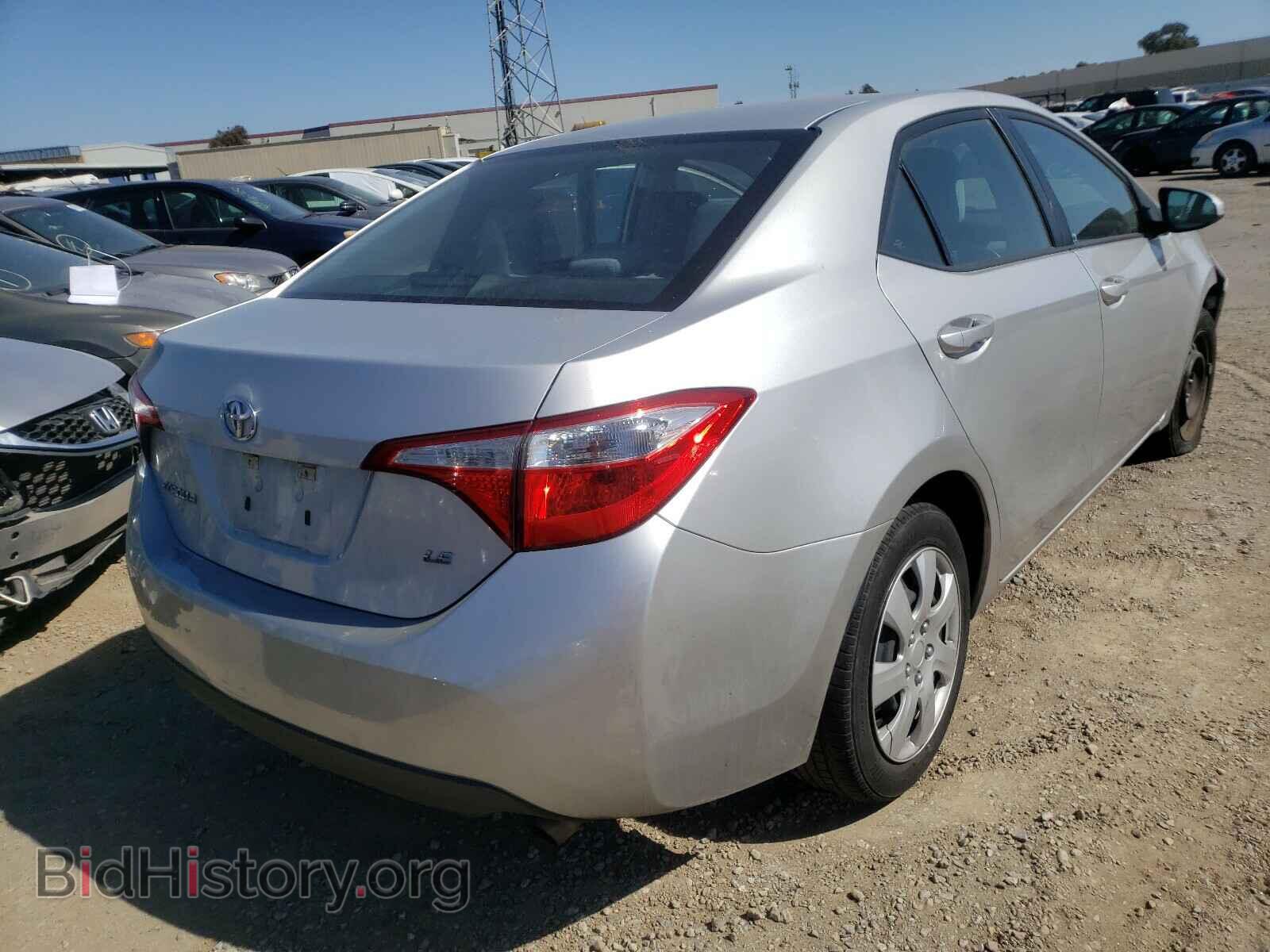 2014 TOYOTA COROLLA - VIN: 5YFBURHEXEP169277 - Фото 4