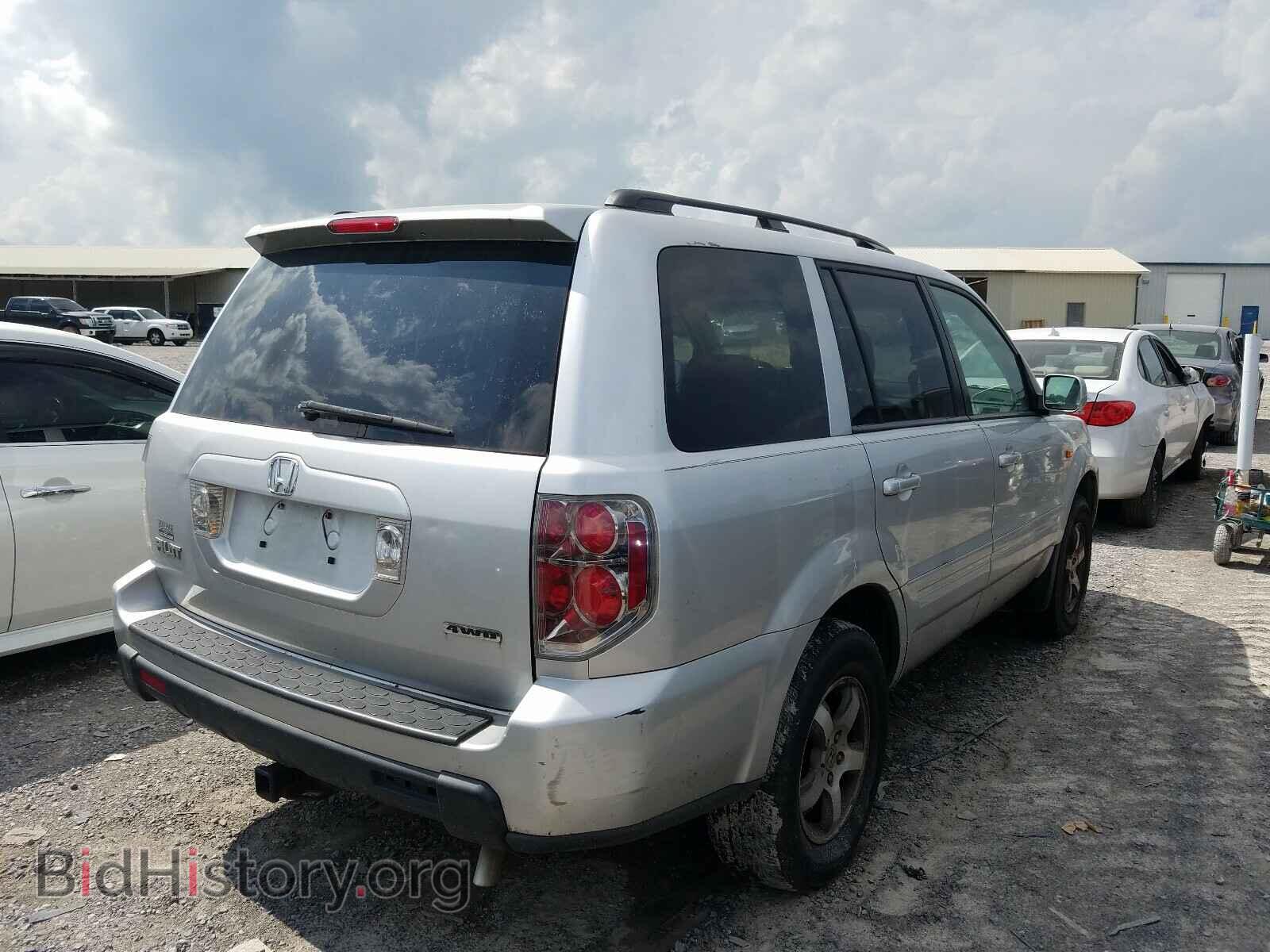2007 HONDA PILOT - VIN: 5FNYF18537B022593 - Фото 4