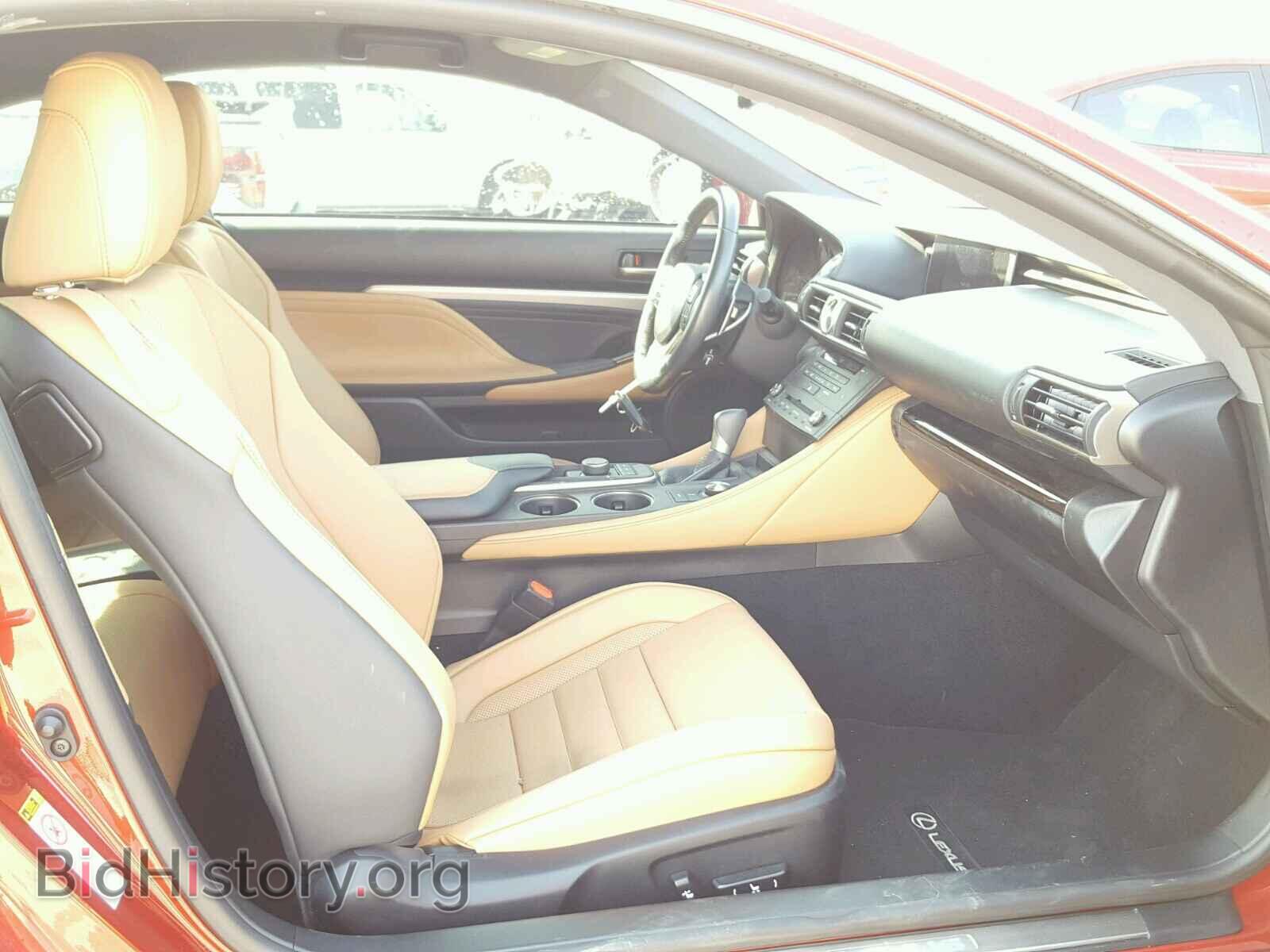 2016 LEXUS RC - VIN: JTHHA5BC0G5003934 - Фото 5
