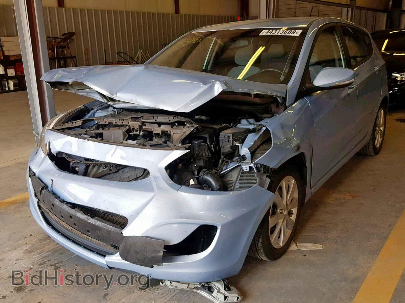 2014 HYUNDAI ACCENT - VIN: KMHCU5AE3EU150088 - Фото 2