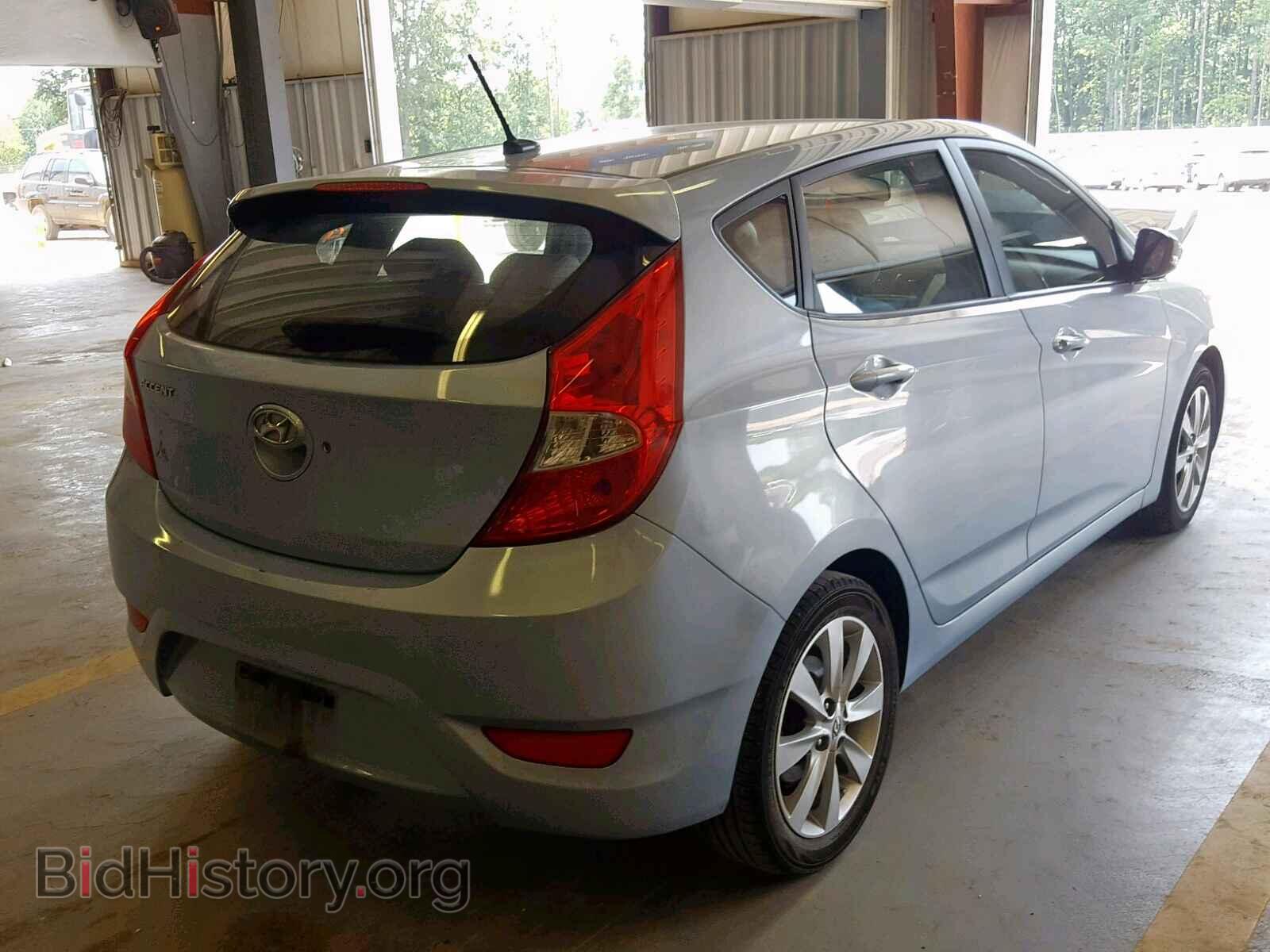 2014 HYUNDAI ACCENT - VIN: KMHCU5AE3EU150088 - Фото 4