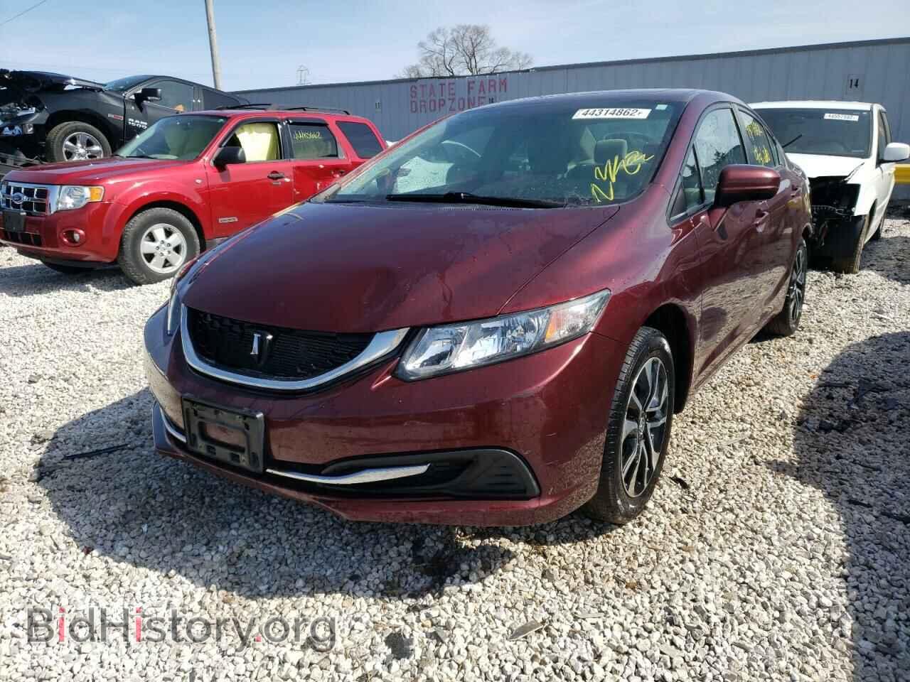 2014 HONDA CIVIC - VIN: 19XFB2F89EE060080 - Фото 2