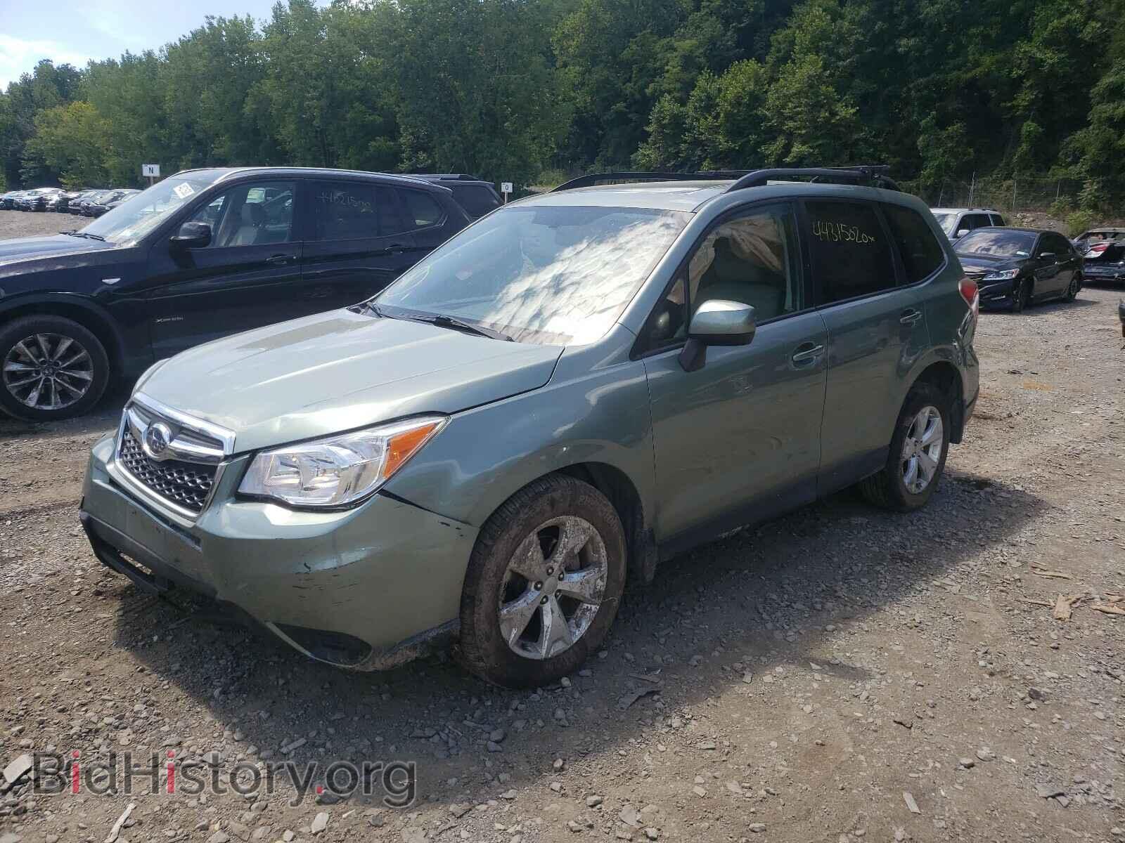 2015 SUBARU FORESTER - VIN: JF2SJADC1FH411435 - Фото 2