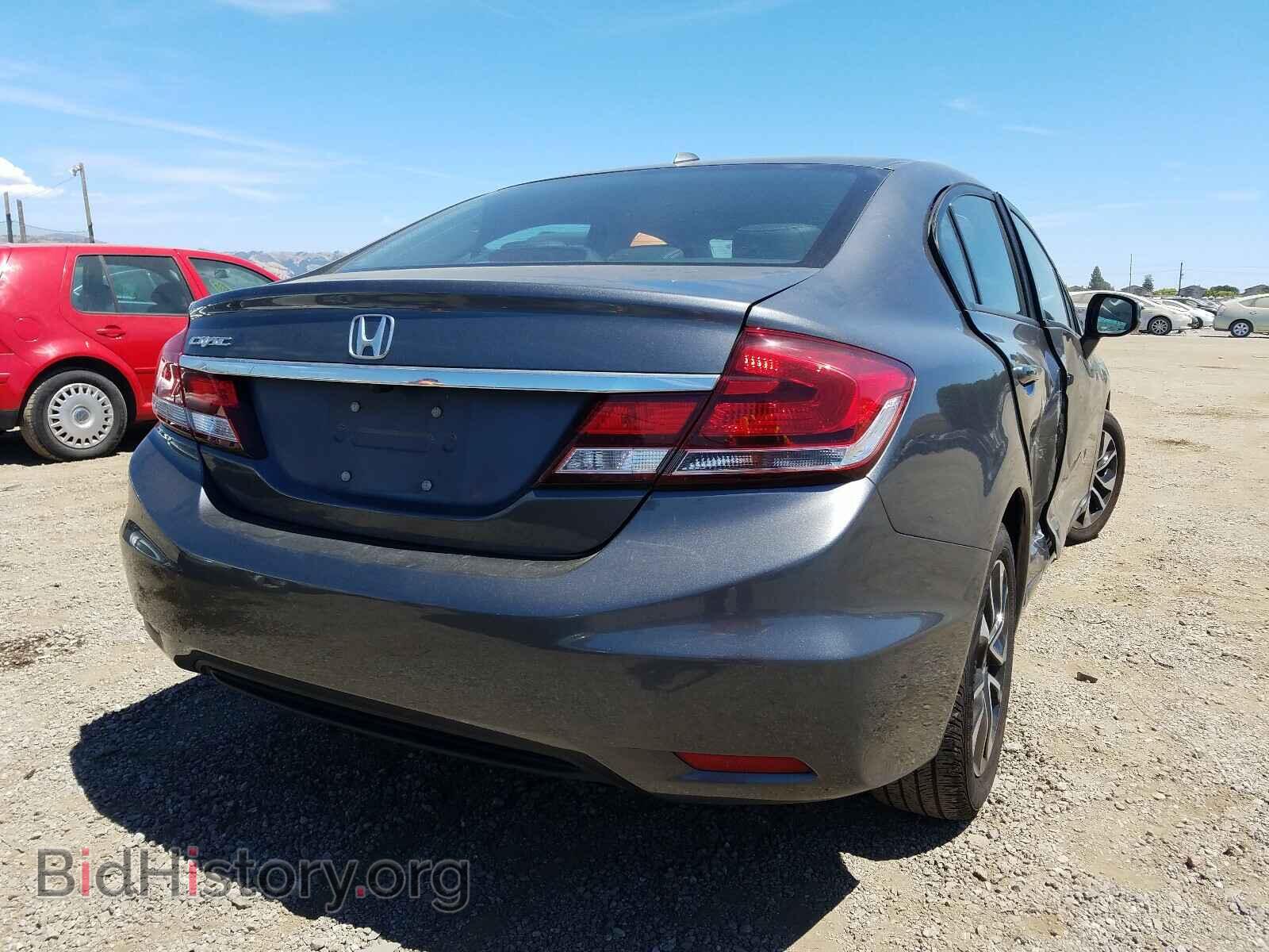 2013 HONDA CIVIC - VIN: 19XFB2F96DE256890 - Фото 4
