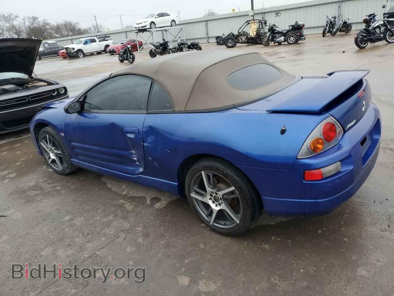 2005 MITSUBISHI ECLIPSE - VIN: 4A3AE75H65E014165 - Фото 2