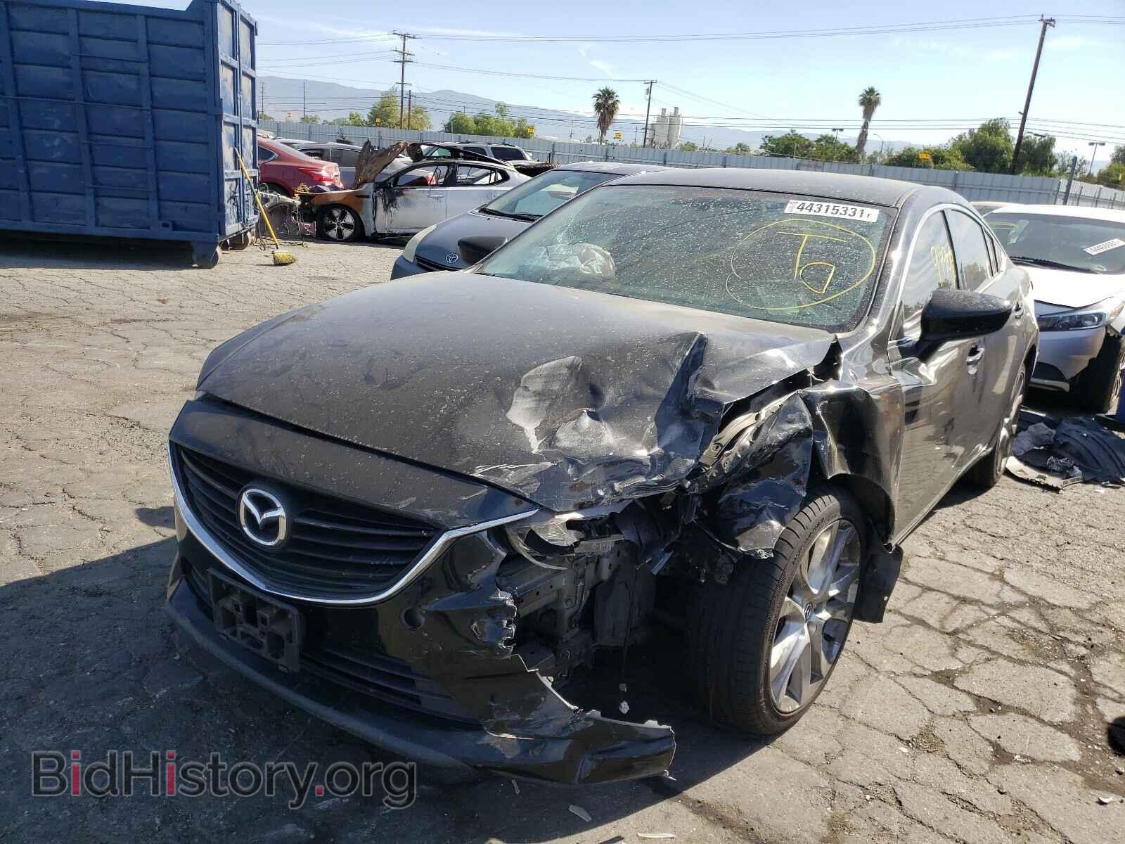 2016 MAZDA 6 - VIN: JM1GJ1V58G1423225 - Фото 2