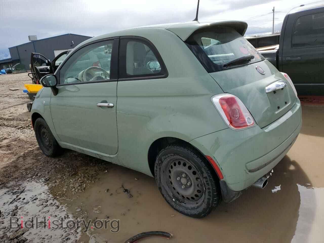 2013 FIAT 500 - VIN: 3C3CFFAR4DT740742 - Фото 2