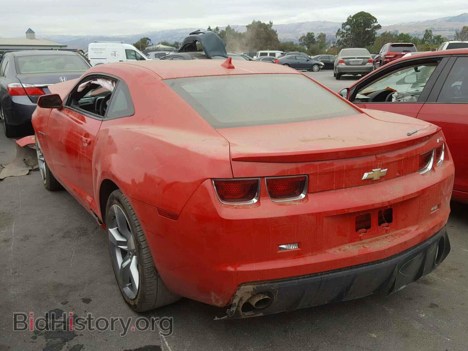 2012 CHEVROLET CAMARO - VIN: 2G1FB1E36C9184442 - Фото 3