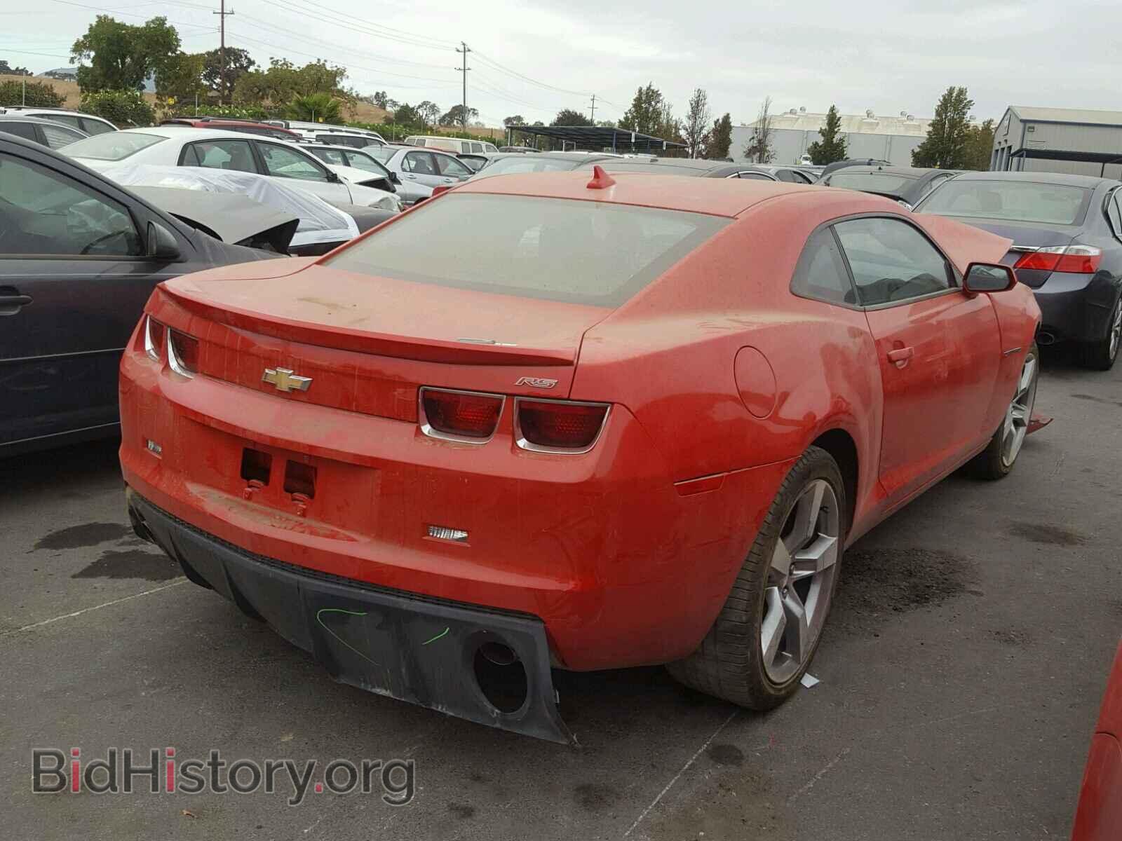 2012 CHEVROLET CAMARO - VIN: 2G1FB1E36C9184442 - Фото 4