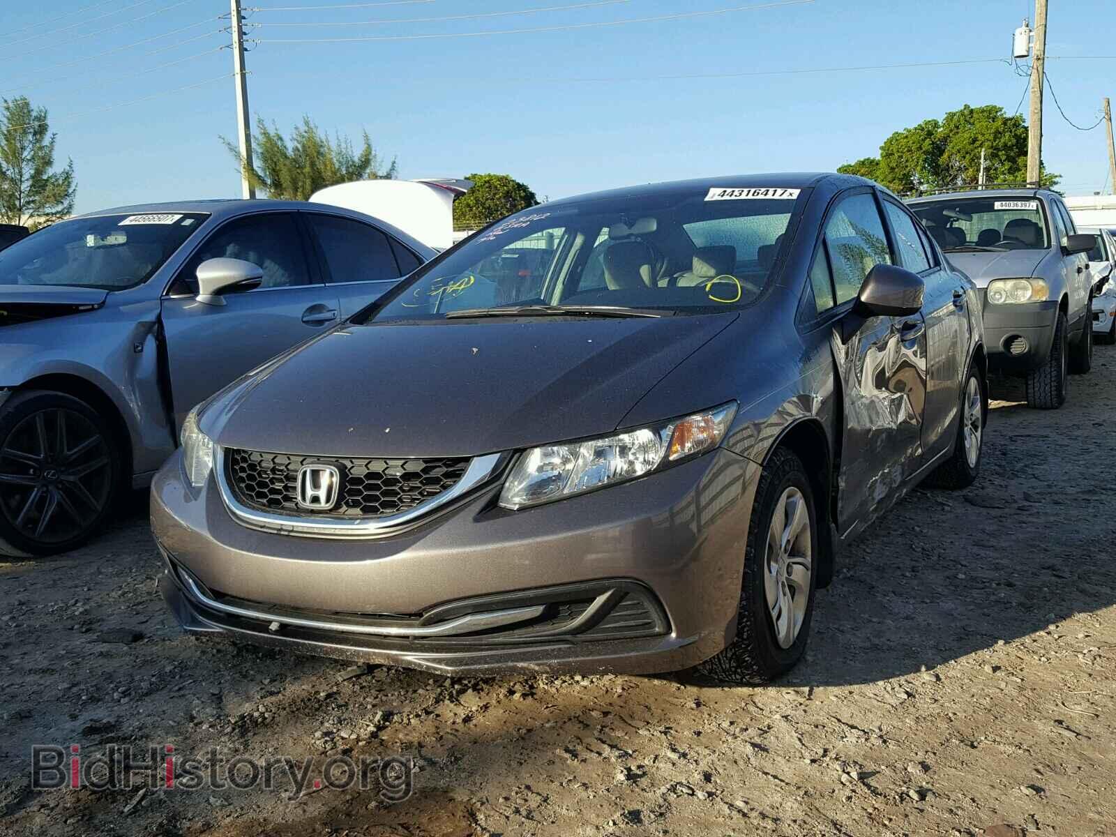 2013 HONDA CIVIC - VIN: 19XFB2F56DE008264 - Фото 2