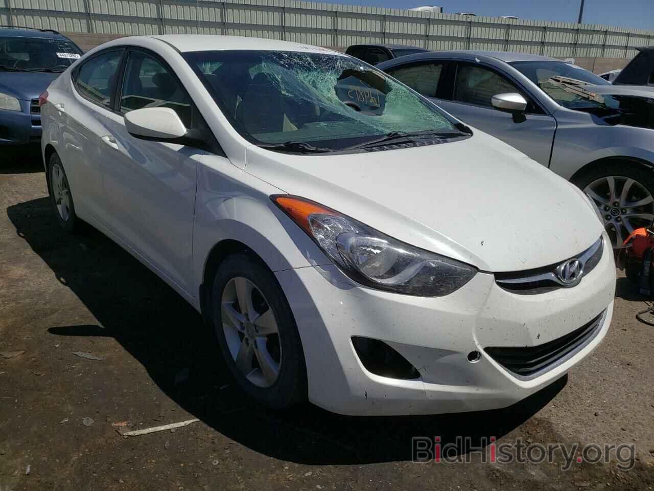 Photo 5NPDH4AEXCH133299 - HYUNDAI ELANTRA 2012