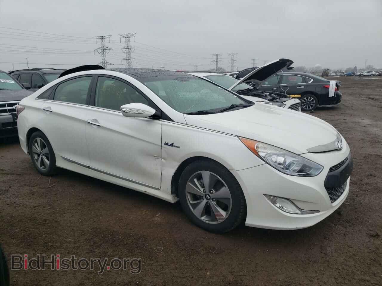 2012 HYUNDAI SONATA - VIN: KMHEC4A49CA031280 - Фото 4