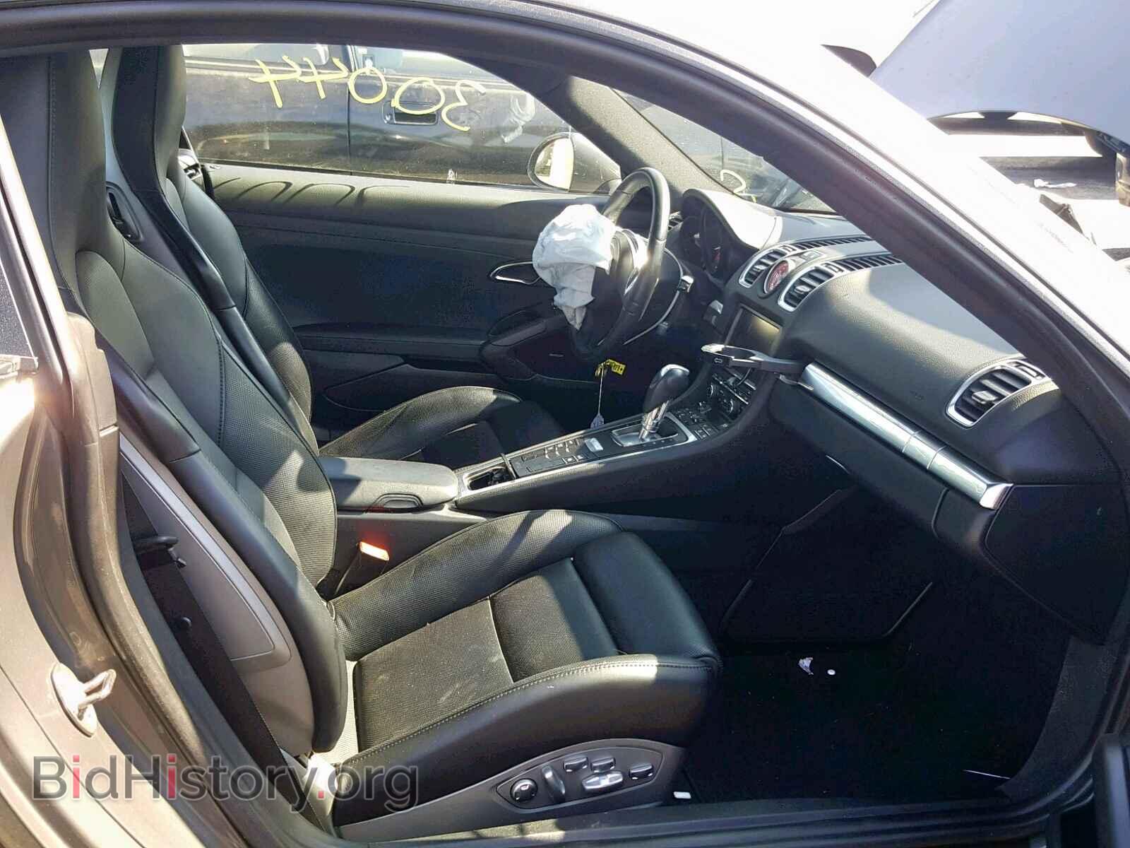 2016 PORSCHE CAYMAN - VIN: WP0AB2A88GK185427 - Фото 5