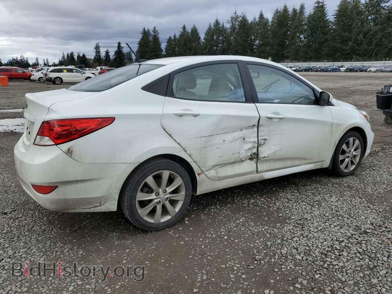2012 HYUNDAI ACCENT - VIN: KMHCU4AE7CU256258 - Фото 3