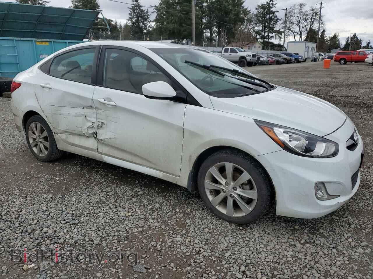 2012 HYUNDAI ACCENT - VIN: KMHCU4AE7CU256258 - Фото 4