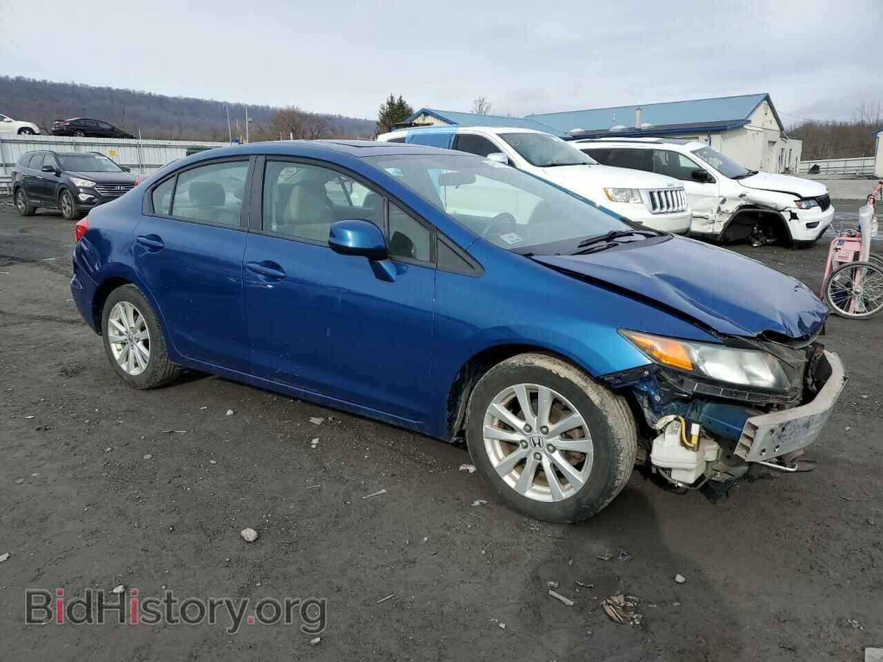 2012 HONDA CIVIC - VIN: 19XFB2F81CE328083 - Фото 4