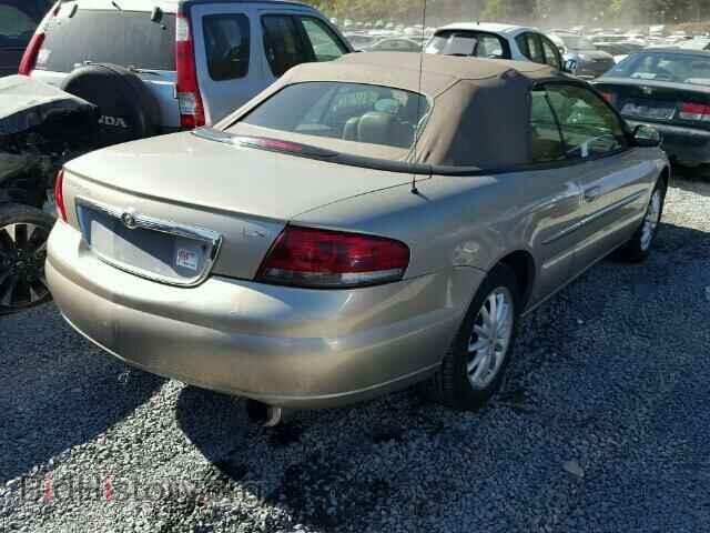 2002 CHRYSLER SEBRING - VIN: 1C3EL55R42N287242 - Фото 4